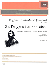Eugene Jancourt: 32 Progressive Exercises
