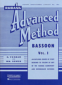 Rubank: Advanced Method for Bassoon, Vol. 1