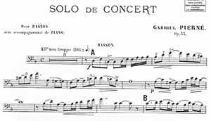 Gabriel Piern&eacute;: Solo de Concert, Op. 35