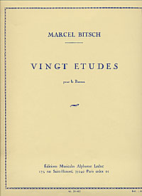 Marcel Bitsch: Vingt Etudes pour le Basson