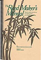 Reed Makers Manual, by Weber &amp; Capps