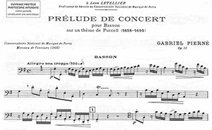 Gabriel Piern&eacute;: Pr&eacute;lude de Concert op. 53