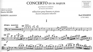 Karl Stamitz: Bassoon Concerto in F Major