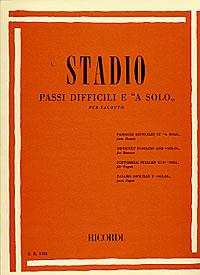 Stadio: Difficult Passages and Solos for Bassoon