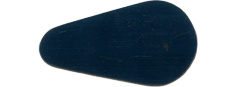Blued Steel Flat Bassoon Plaque