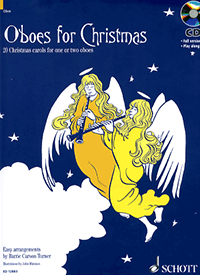 Oboes for Christmas 20 Christmas Carols for 1 or 2 Oboes/CD
