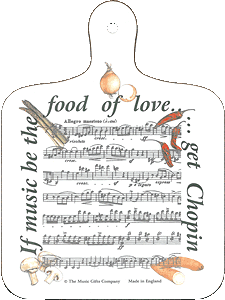 Musical Cutting Board