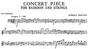 Burrill Phillips: Concert Piece