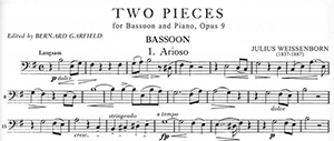 Julius Weissenborn:  Two Pieces op 9