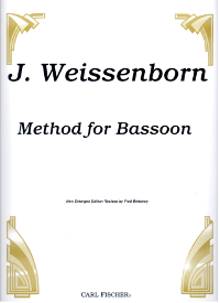 Julius Weissenborn: Method for Bassoon