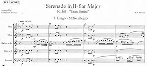 Mozart: Serenade in Bb Major for Wind Quintet