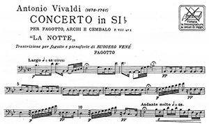 Antonio Vivaldi: Concerto in Bb major RV 501 (F VIII 1)