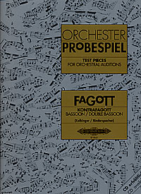 Orchester Probespiel - test pieces for orchestral auditions