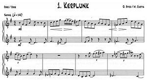 Mike Curtis: Eight Duos on Jazz Standards for Oboes