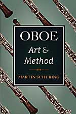 Oboe Art and Method, by Martin Schuring