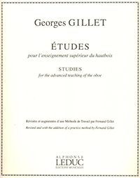 Georges Gillet: Studies (Etudes) for the Advanced Teaching of the Oboe