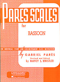 Par&egrave;s Scales For Individual Study, for Bassoon