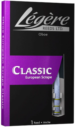 L&eacute;g&egrave;re Synthetic Oboe Reed, European Style