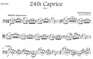 Niccolo Paganini: 24th Caprice, Op. 1