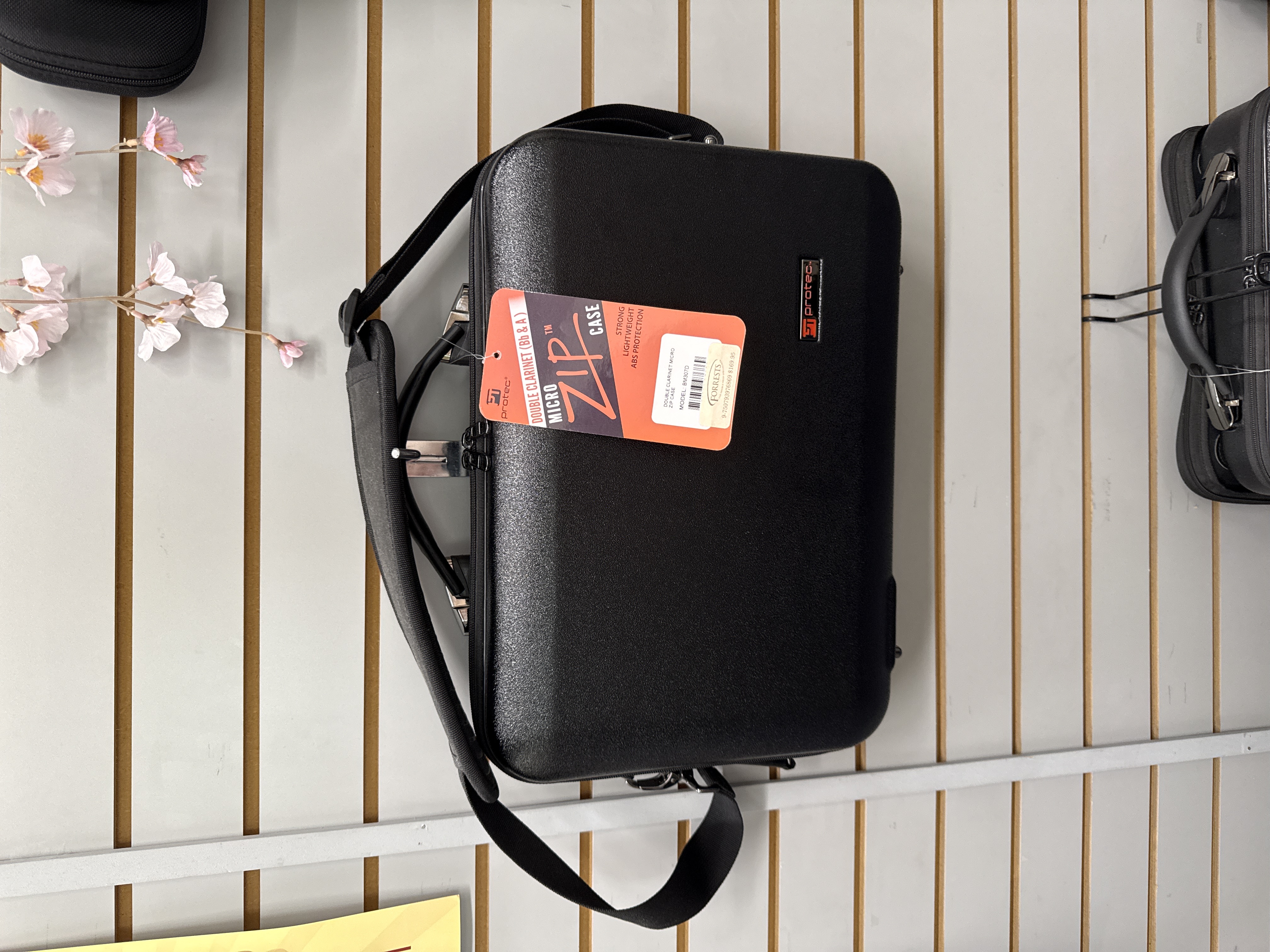 Micro Zip Case for Double Clarinet (Bb & A)